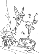 Tinker Bell Online Coloring